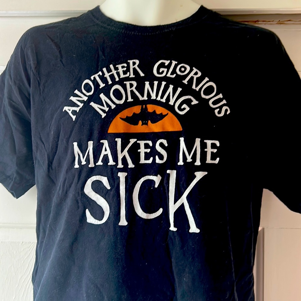 Hocus Pocus "another beautiful morning makes me sick" t-shirt